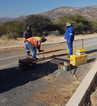In-situ density testing